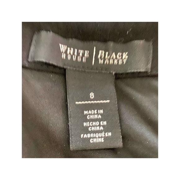 White House Black Market Tweed Color Block Dress - Picture 11 of 11